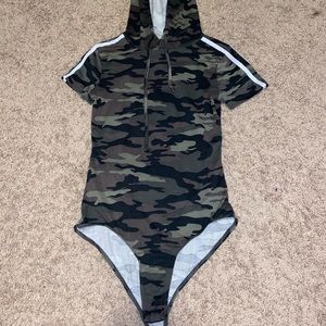 hooded bodysuit